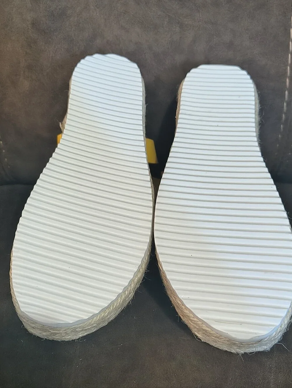 Sunshine Yellow Espadrille Ankle-Strap Sandals